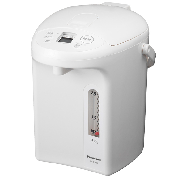 Panasonic パナソニック NC-BJ305(W) マイコン沸騰ジャーポット 3.0L