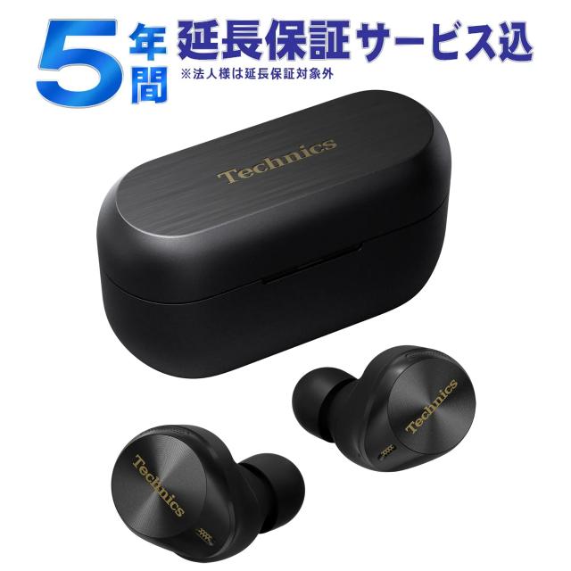 5年間延長保証込】Technics テクニクス EAH-AZ80-K（ブラック