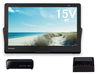 Panasonic パナソニック UN-15L12H 15V型 ポータブル地上・BS・110度CSデジタルテレビ 防水モデル