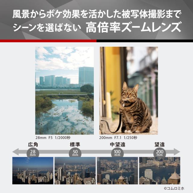 Panasonic パナソニック S-R28200 LUMIX S 28-200mm F4-7.1 MACRO O.I.S. 高倍率ズームレンズ ルミックス_5