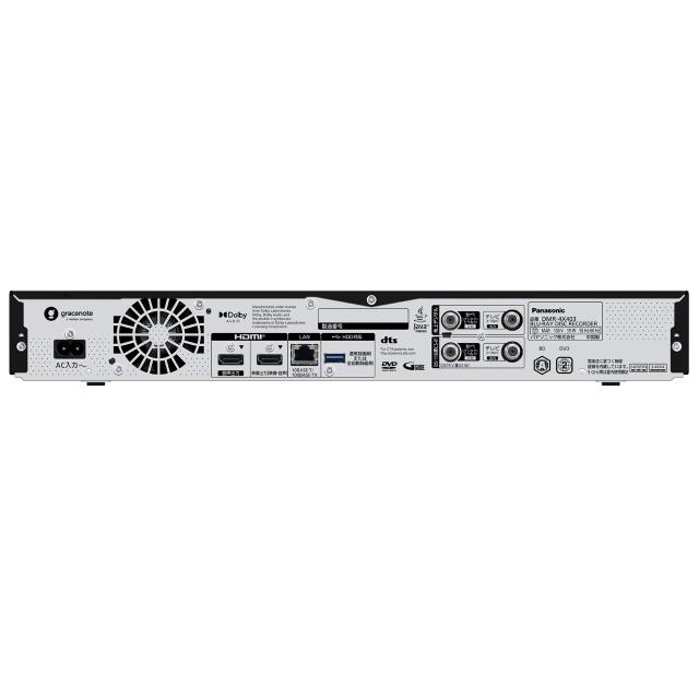 Panasonic パナソニック DMR-4X403 4TB ブルーレイディスクレコーダー 4Kチューナー内蔵 全自動ディーガ
