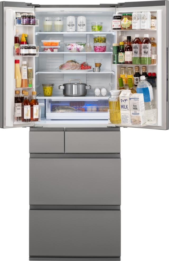 Panasonic 542L NR-F54EY2-S シルバー冷蔵庫 2025年 無料長期保証】【推奨品】パナソニック 冷蔵庫 542L 観音開き 6