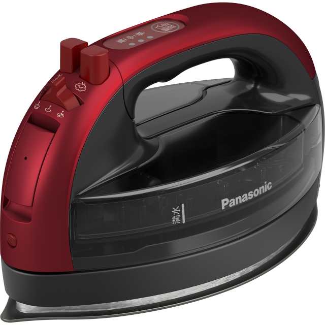 Panasonic パナソニック NI-WL609-R コードレススチームアイロン レッドの通販は