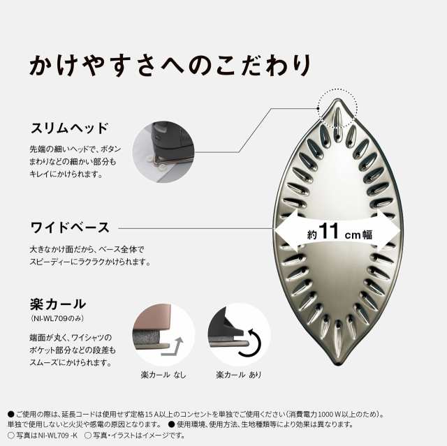Panasonic パナソニック NI-WL509-C コードレススチームアイロン ベージュの通販は