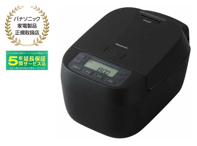 5年間延長保証込】Panasonic パナソニック SR-N310D-K(ブラック) 可変