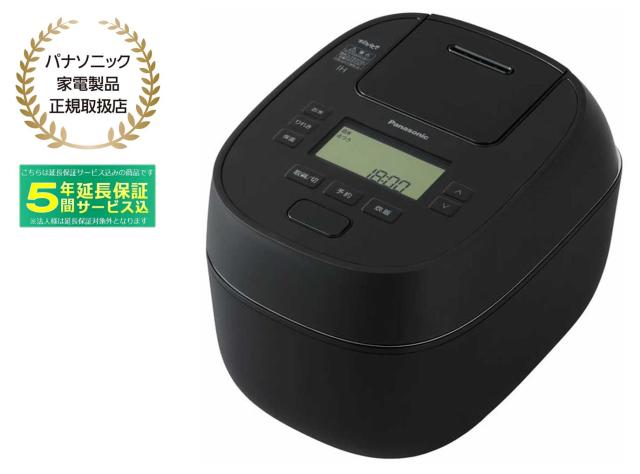 【5年間延長保証込】Panasonic パナソニック SR-N510D-K(ブラック)　可変圧力IHジャー炊飯器 おどり炊き 5.5合炊き
