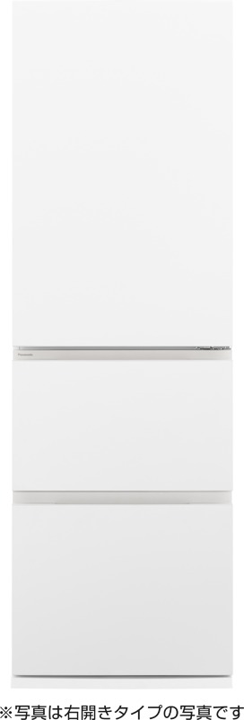 【5年間延長保証込】Panasonic パナソニック 冷蔵庫 左開き3ドア 365L ESタイプ NR-C37ES2L W「Aエリア限定配送」_10