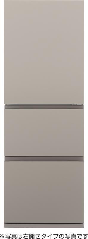 5年間延長保証込】Panasonic パナソニック 冷蔵庫 左開き3ドア 326L ES