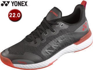 ヨネックス YONEX テニス テニスシューズ パワークッション 507 SHT507 187(ブラック/レッド) 22.0