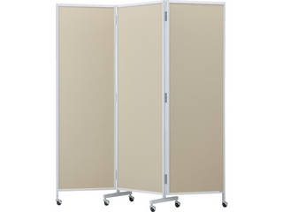 TRUSCO/トラスコ中山 【代引不可】三つ折りパーテーション H2000 ベージュ TMPAC-2000-BEの通販は 54,232円