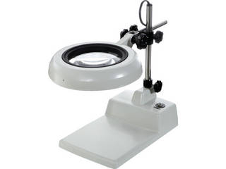 TRUSCO トラスコ中山 LED照明拡大鏡 2倍 テーブルスタンド型 LPSTX2の通販は