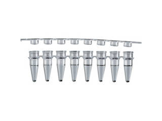 TRUSCO/トラスコ中山 PCRチューブ 0.2ml 8連 フラット PCRT-02F8R-125Sの通販は 6,418円