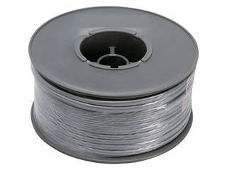 TRUSCO/トラスコ中山 VFFビニールコード2.0SQ 100m グレー VFF2.0-2C-100GY