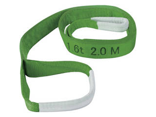 TRUSCO/トラスコ中山 ベルトスリングわかるスリング(両端アイ型)75mmX2.0m TBS3E75-20の通販は 6,754円