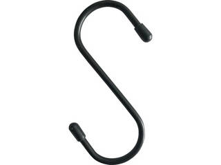 TRUSCO トラスコ中山 まとめ買い スチールSフック 50mm 黒 200個 TTSH50BKBOX