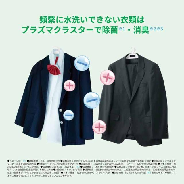 SHARP シャープ ドラム式洗濯機 洗濯10kg乾燥6kg 右開 プラズマクラスター ES-K10B-WR「関東1都3県限定」_8