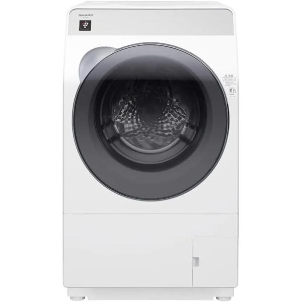 SHARP シャープ 【関東 1都3県限定】【標準設置無料】ES-K10B-WRドラム式洗濯乾燥機【右開き】【洗濯・脱水10kg/乾燥6kg 】