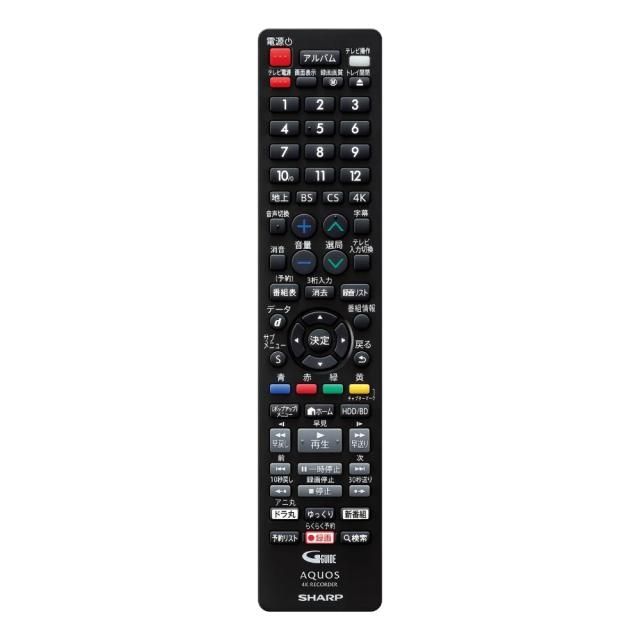 SHARP シャープ 4B-C40GT3 4TB 4Kチューナー内蔵 ブルーレイディスクレコーダー AQUOS アクオス