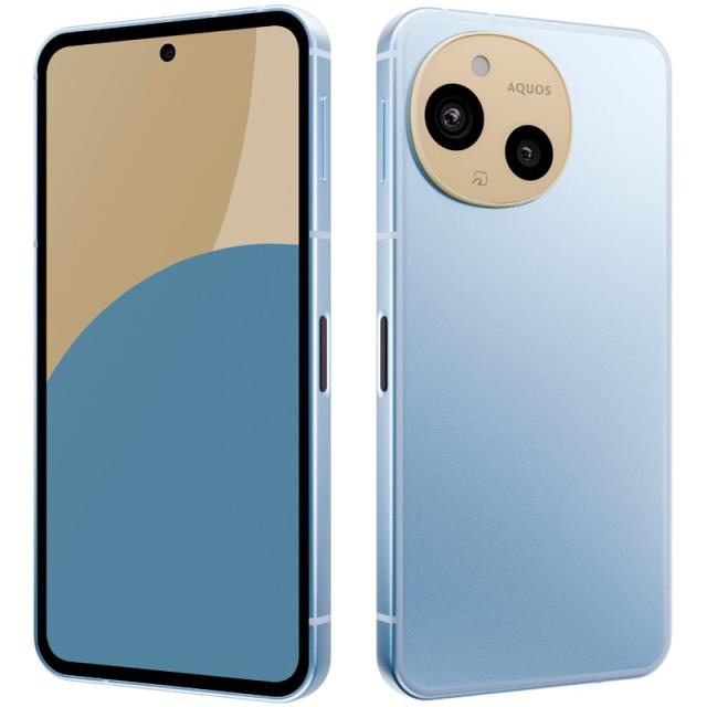 SHARP シャープ 6.1型SIMフリースマートフォン AQUOS sense9 RAM6GB/ROM128GBモデル SH-M29A-A ブルー