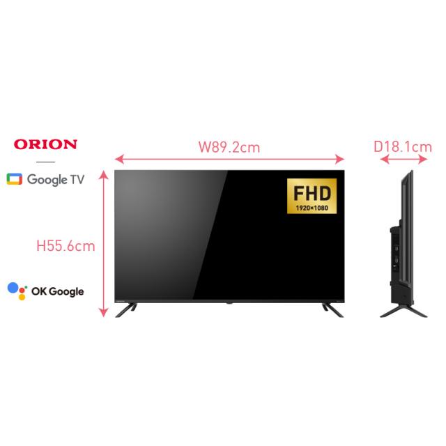 ORION Google TV OLS40WD10 40V型 Amazon.co.jp: オリオン スマートテレビ 40V型 フルハイビジョン