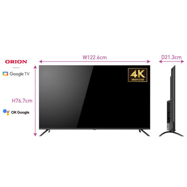 ORION オリオン GL551UC 55V型 4K対応 GoogleTV搭載 チューナーレステレビ　 【GL551Uと同等品】の通販は