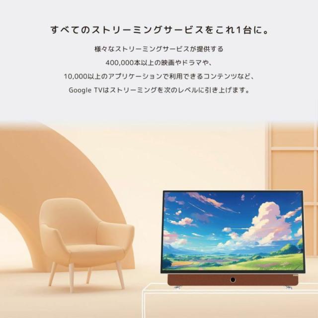 ORION オリオン PDG-241FB 24V型 フルハイビジョン ポータブルチューナーレステレビ GoogleTV搭載_6