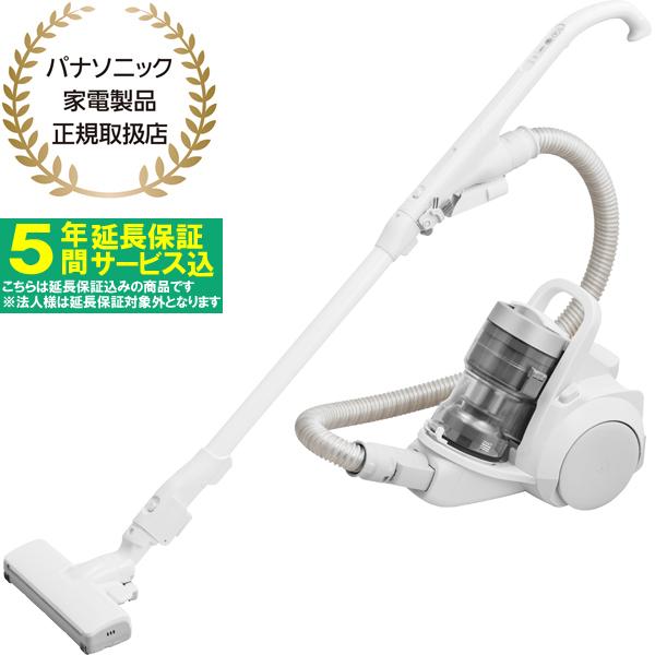 【5年間延長保証込】Panasonic パナソニック MC-SR640K-W サイクロン式キャニスター掃除機 ホワイト