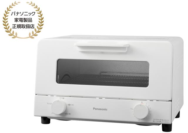 Panasonic パナソニック トースター おすすめ オーブントースター トーストが4枚同時に焼ける 2ダイヤル NT-D500-W 6,653円