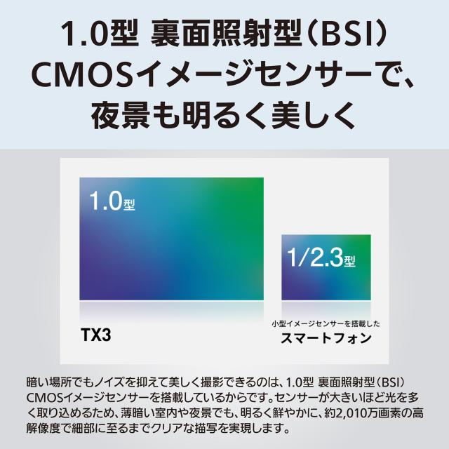 【5年間延長保証込】Panasonic パナソニック DC-TX3-K ブラック LUMIX TX3 コンパクト デジタルカメラ ルミックス_5