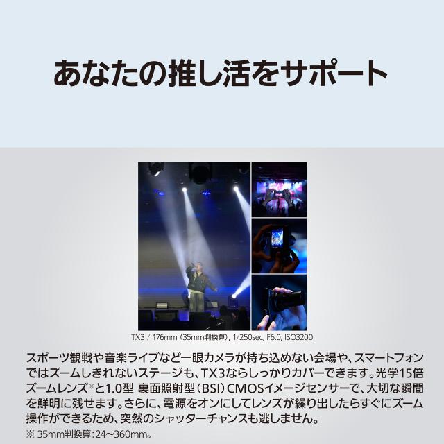 【5年間延長保証込】Panasonic パナソニック DC-TX3-S グラファイトシルバー LUMIX TX3 コンパクト デジタルカメラ ルミックス_6