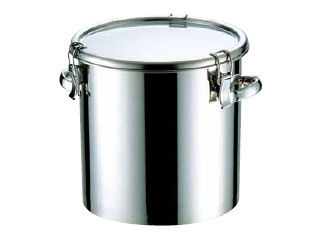 NITTO KINZOKU/日東金属工業 １８−８テーパー付密閉式容器　両手付／ＴＰ−ＣＴＨ−３９