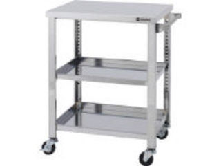 azuma/東製作所 【代引不可】ステンレスワゴンWGシリーズ 900×600×800 3段 WG3-900Hの通販は