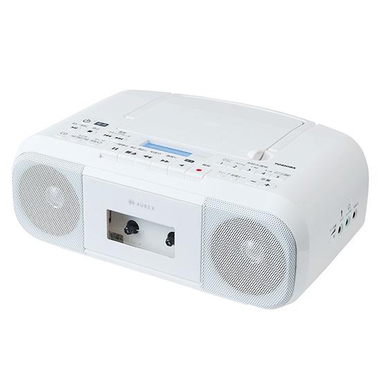 TOSHIBA 東芝 TY-CDS9(W) ホワイト CDラジオカセットレコーダー_1