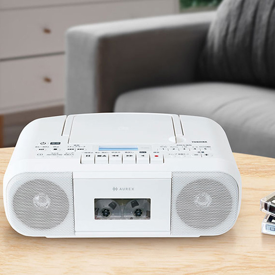 TOSHIBA 東芝 TY-CDS9(W) ホワイト CDラジオカセットレコーダー_5