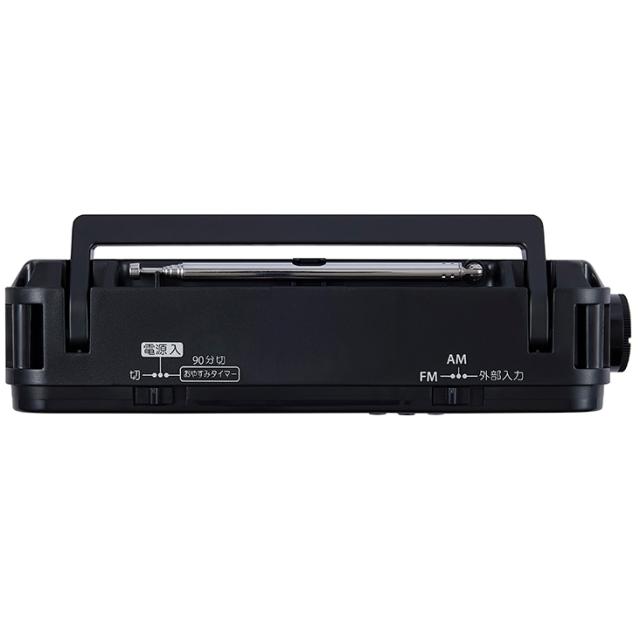 TOSHIBA 東芝 AX-SHR70(K)黒いこと LEDともし火付き添い人介護ホームラジオ受信機