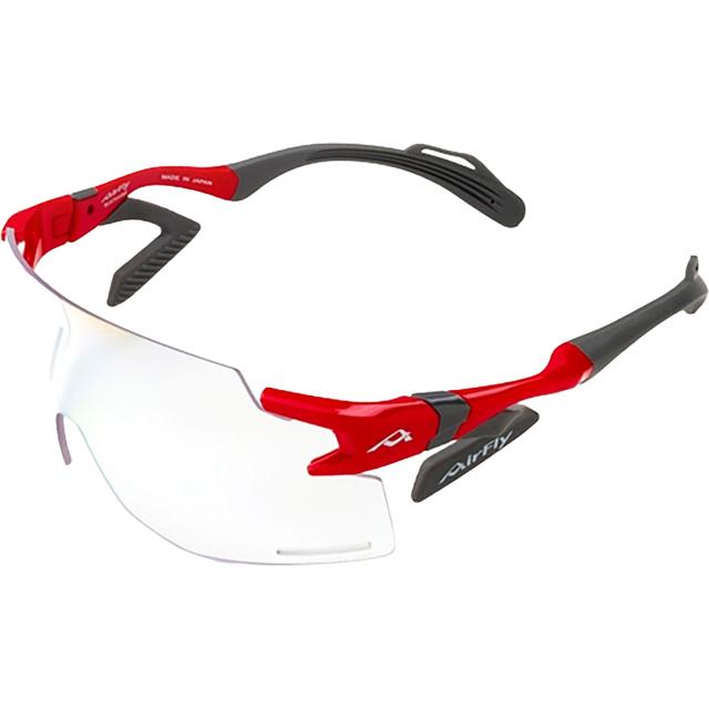 Airfly エアフライ 【ユニセックス】鼻パッドのないスポーツサングラス AF-301 C-6BK