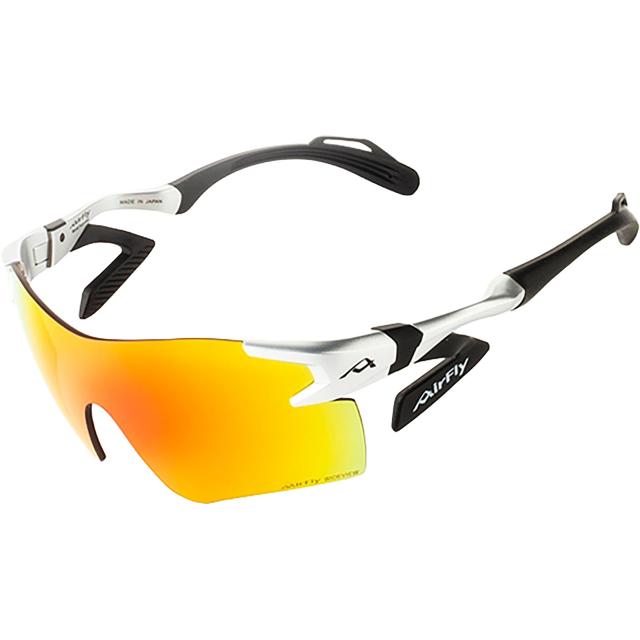 Airfly エアフライ 【ユニセックス】鼻パッドのないスポーツサングラス AF-301 C-32WV