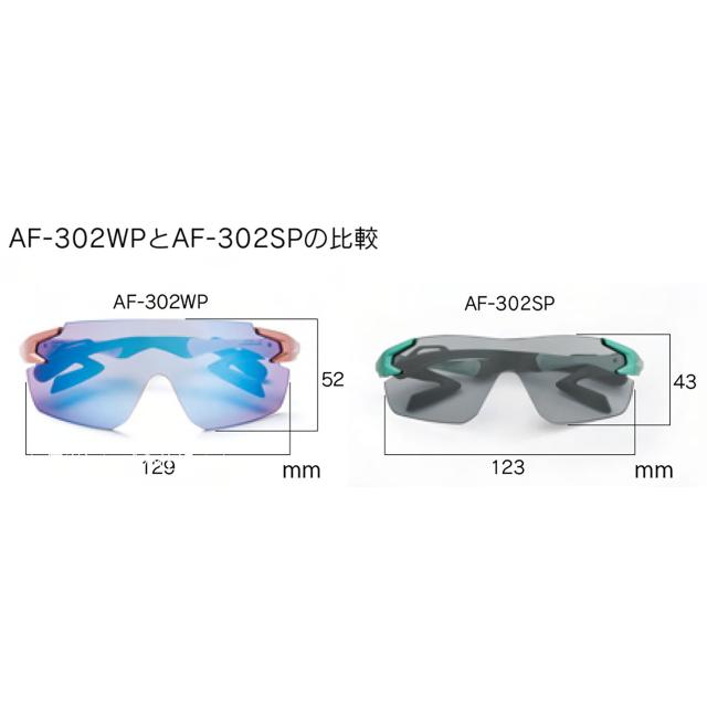 Airfly エアフライ 【レディース】鼻パッドがないスポーツサングラス ワイドプロテクトレンズ装着 AF-302 C-5WP_4