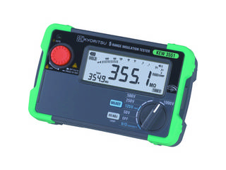 KYORITSU 共立電気計器 デジタル絶縁抵抗計(6レンジ) KEW3551