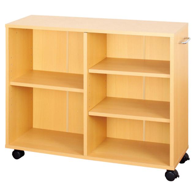 キャスター付きマルチラック ナチュラルの通販は 8,007円