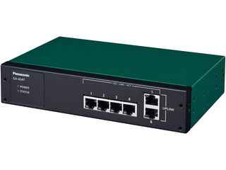 パナソニックEWネットワークス 6ポート レイヤ2スイッチングハブ GA-AS4T PN25041
