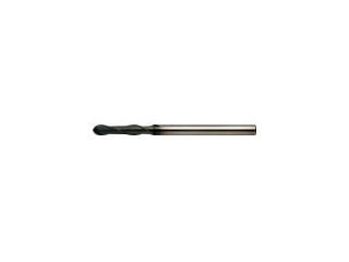 UNION TOOL/ユニオンツール 超硬エンドミル ボール R1×刃長10 DCB2020