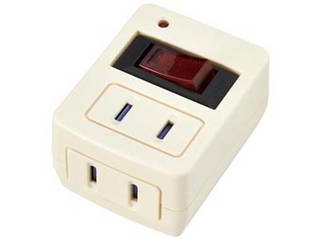 YAZAWA YAZAWA 【20個セット】 雷ガード・ブレーカー機能付き省エネタップ Y02FUBHKS210WHX20