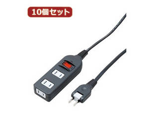 YAZAWA YAZAWA 【10個セット】 ノイズフィルター集中スイッチ付タップ Y02BKNS315BKX10