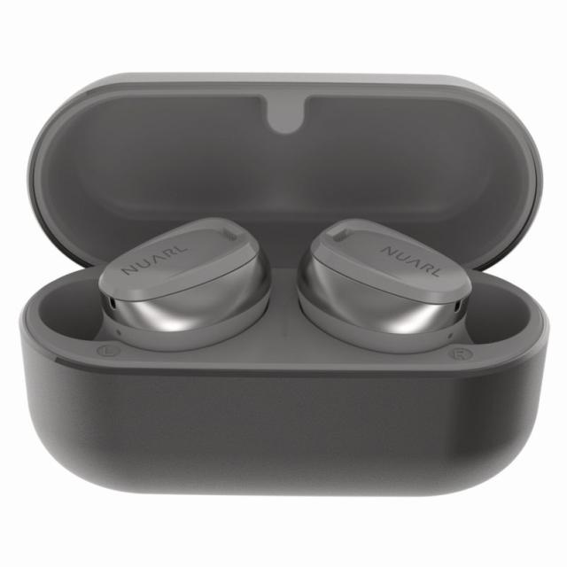 NUARL ヌアール N6LITE-GR N6 Lite EARBUDS 完全ワイヤレスイヤホン グレー_1