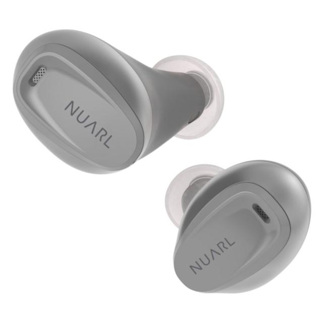 NUARL ヌアール N6LITE-GR N6 Lite EARBUDS 完全ワイヤレスイヤホン グレー