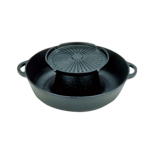 三和精機製作所 焼きしゃぶ鍋 B-35 鉄鋳物 天然木 日本 QSY51 三和精機製作所 焼きしゃぶ鍋 B-35 鉄鋳物 天然木 日本 QSY51 QSY51