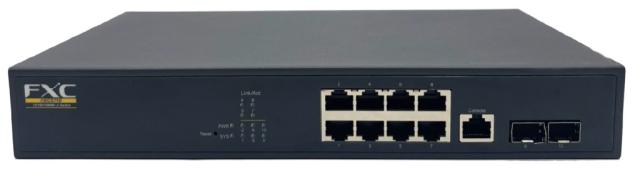 FXC 10ポート 10/100/1000Mbps および 2ポートSFP 管理機能付スイッチ FXC5710