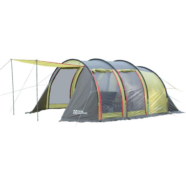 TENT FACTORY テントファクトリー フォーシーズントンネル2ルームテント L カーキグリーン TF4STU2NL