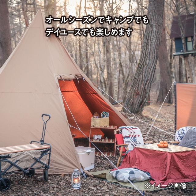 タープ＆ポール　TENT FACTORY　ユニフレーム TENT FACTORY テントファクトリー Hi-TCワイドワンポールテントRG